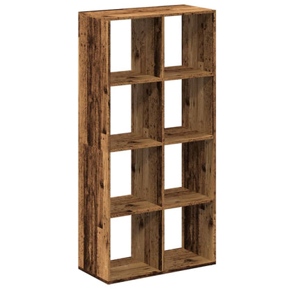 vidaXL Room Divider Bookcase Old Wood 69,5x29x137,5 cm Engineered Wood