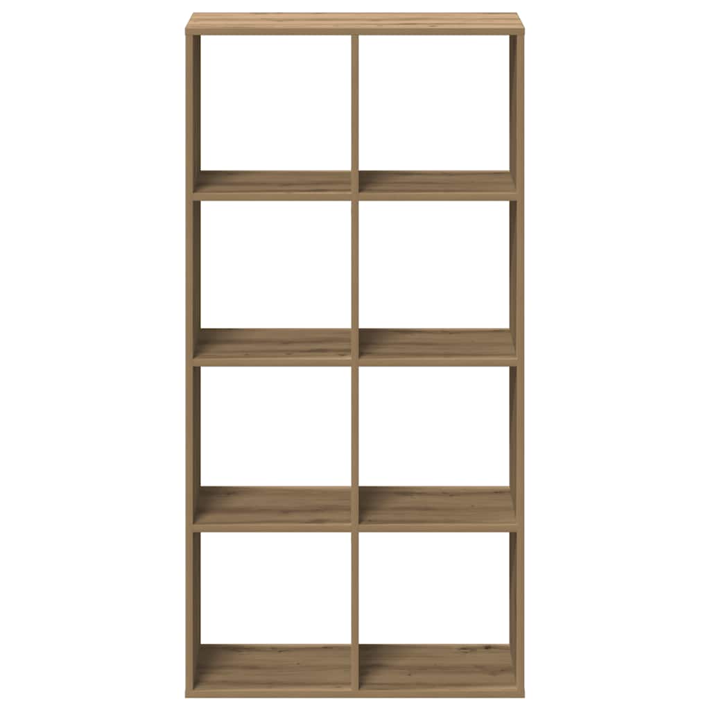 vidaXL Room Divider Bookcase Artisan Oak 69,5x29x137,5 cm Engineered Wood