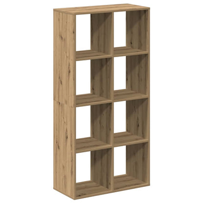 vidaXL Room Divider Bookcase Artisan Oak 69,5x29x137,5 cm Engineered Wood