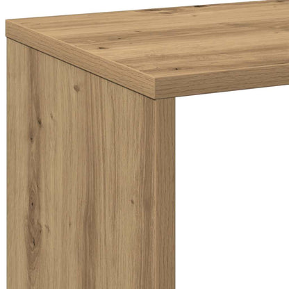 vidaXL Room Divider Bookcase Artisan Oak 69,5x29x137,5 cm Engineered Wood