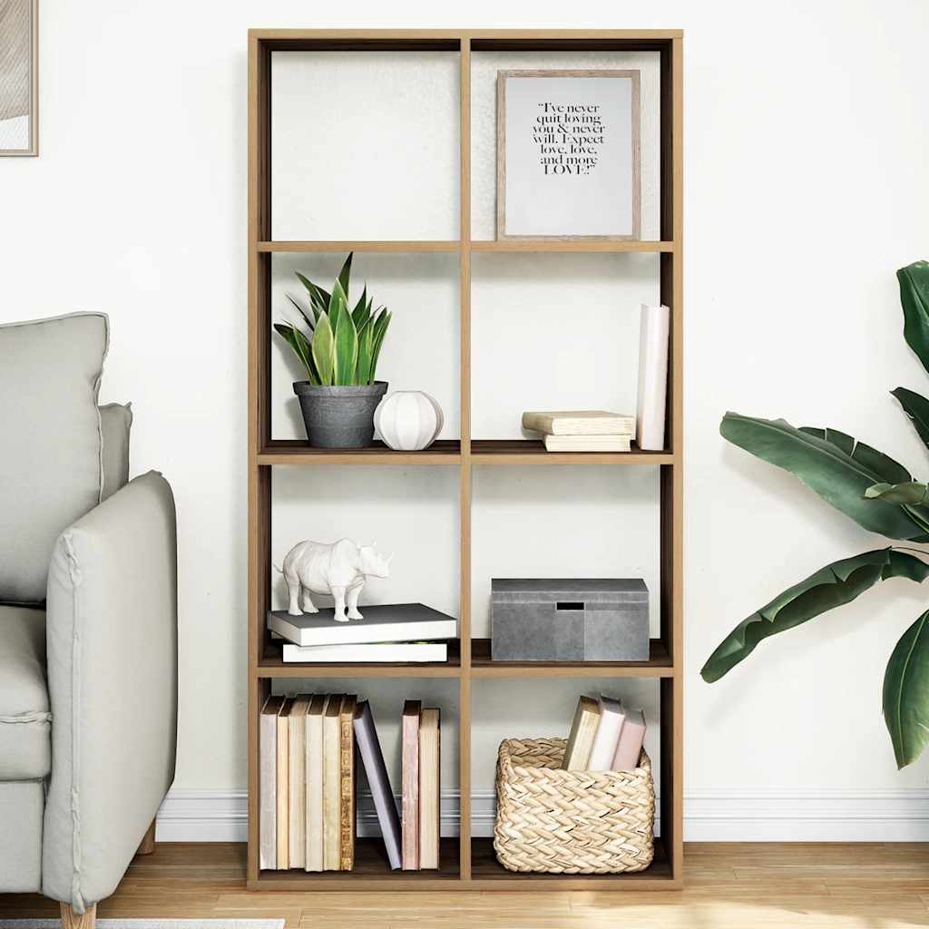 vidaXL Room Divider Bookcase Artisan Oak 69,5x29x137,5 cm Engineered Wood
