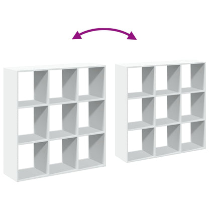 vidaXL Room Divider Bookcase White 102x29x103,5 cm Engineered Wood