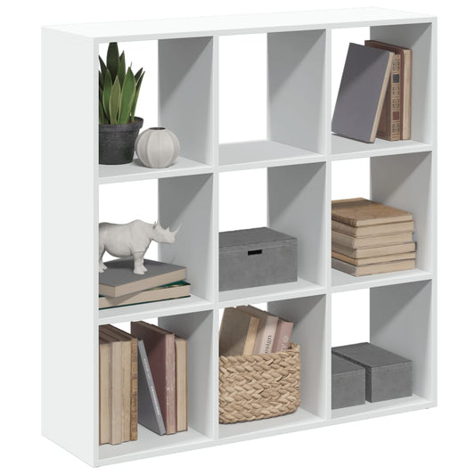 vidaXL Room Divider Bookcase White 102x29x103,5 cm Engineered Wood