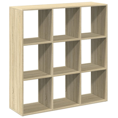 vidaXL Room Divider Bookcase Sonoma Oak 102x29x103,5 cm Engineered Wood