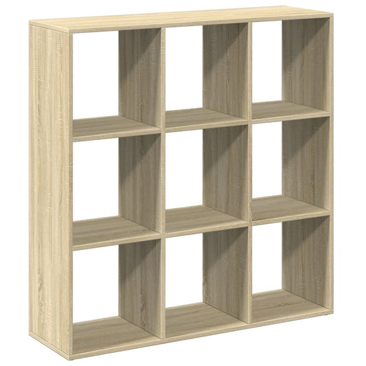 vidaXL Room Divider Bookcase Sonoma Oak 102x29x103,5 cm Engineered Wood