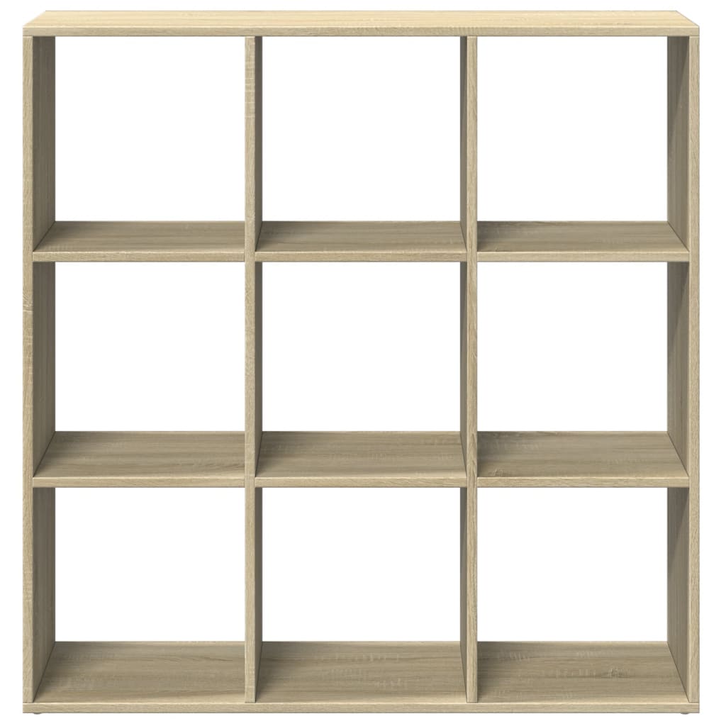 vidaXL Room Divider Bookcase Sonoma Oak 102x29x103,5 cm Engineered Wood