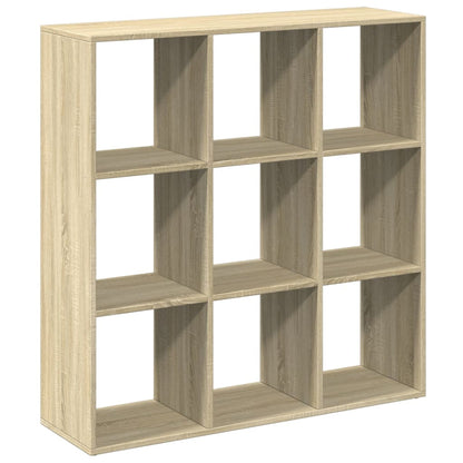 vidaXL Room Divider Bookcase Sonoma Oak 102x29x103.5cm Engineered Wood