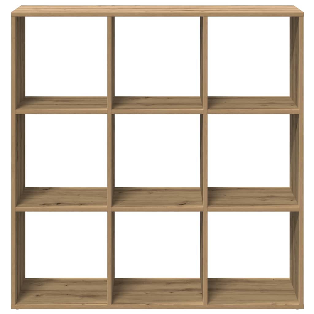 vidaXL Room Divider Bookcase Artisan Oak 102x29x103.5 cm Engineered Wood