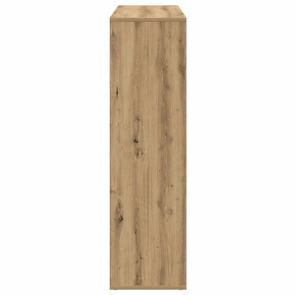 vidaXL Room Divider Bookcase Artisan Oak 102x29x103.5 cm Engineered Wood