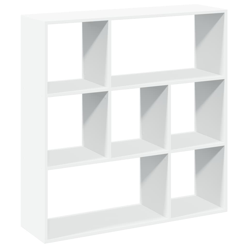 vidaXL Room Divider Bookcase White 102x29x103,5 cm Engineered Wood