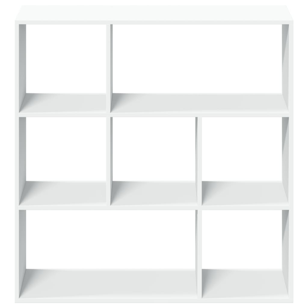 vidaXL Room Divider Bookcase White 102x29x103,5 cm Engineered Wood