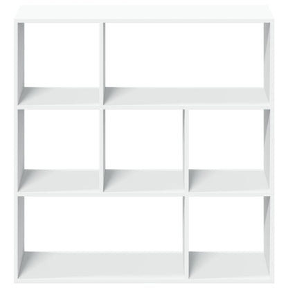 vidaXL Room Divider Bookcase White 102x29x103,5 cm Engineered Wood