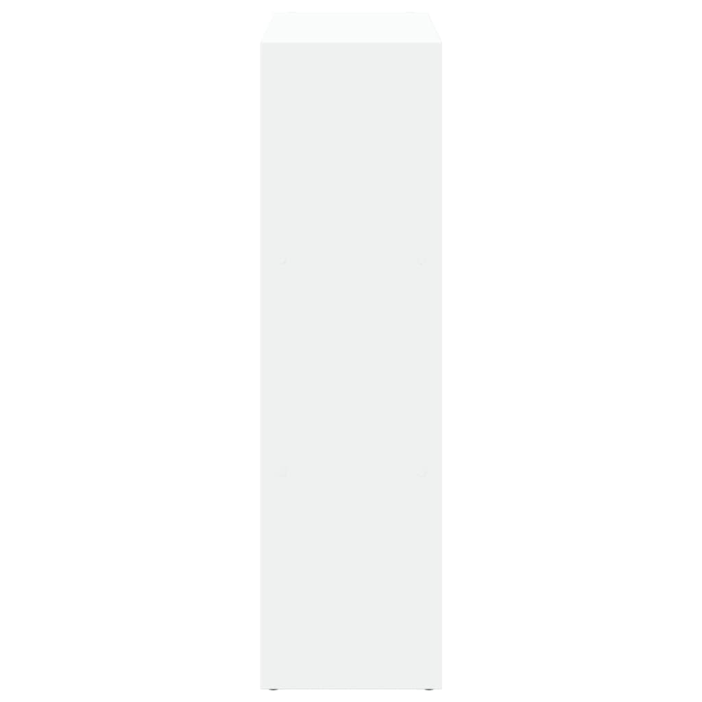 vidaXL Room Divider Bookcase White 102x29x103,5 cm Engineered Wood