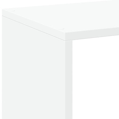 vidaXL Room Divider Bookcase White 102x29x103,5 cm Engineered Wood