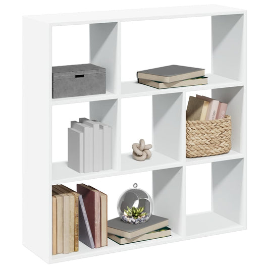 vidaXL Room Divider Bookcase White 102x29x103,5 cm Engineered Wood