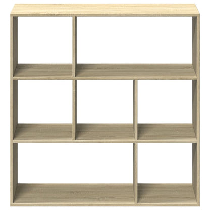 vidaXL Room Divider Bookcase Sonoma Oak 102x29x103,5 cm Engineered Wood