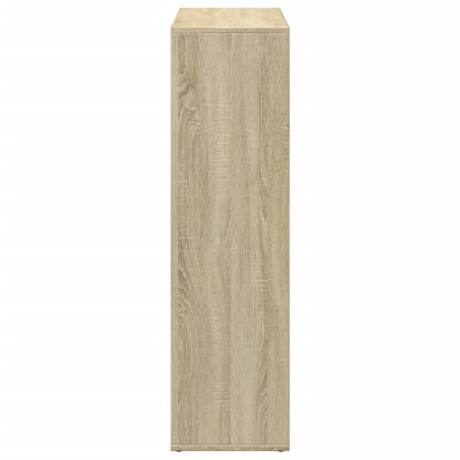 vidaXL Room Divider Bookcase Sonoma Oak 102x29x103,5 cm Engineered Wood