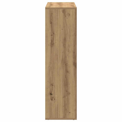 vidaXL Room Divider Bookcase Artisan Oak 102x29x103.5 cm Engineered Wood