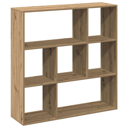 vidaXL Room Divider Bookcase Artisan Oak 102x29x103.5 cm Engineered Wood