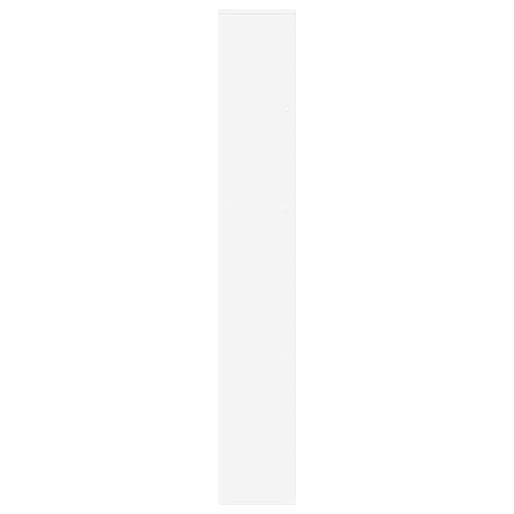 vidaXL Room Divider Bookcase White 67x25x161.5 cm Engineered Wood