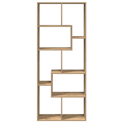 vidaXL Room Divider Bookcase Artisan Oak 67x25x161.5cm Engineered Wood