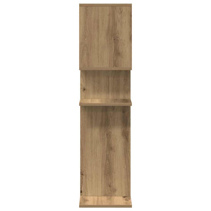 vidaXL Room Divider Bookcase Artisan Oak 92x29x112 cm Engineered Wood