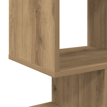 vidaXL Room Divider Bookcase Artisan Oak 92x29x112 cm Engineered Wood