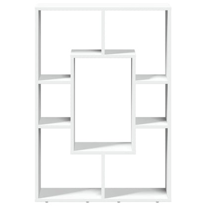 vidaXL Bookcase White 63x20x90 cm Engineered Wood