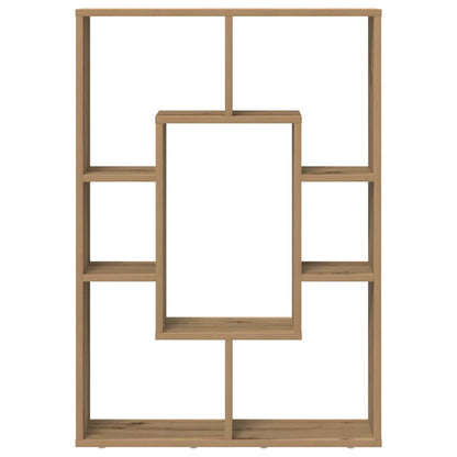 vidaXL Bookcase Artisian Oak 63x20x90 cm Engineered Wood