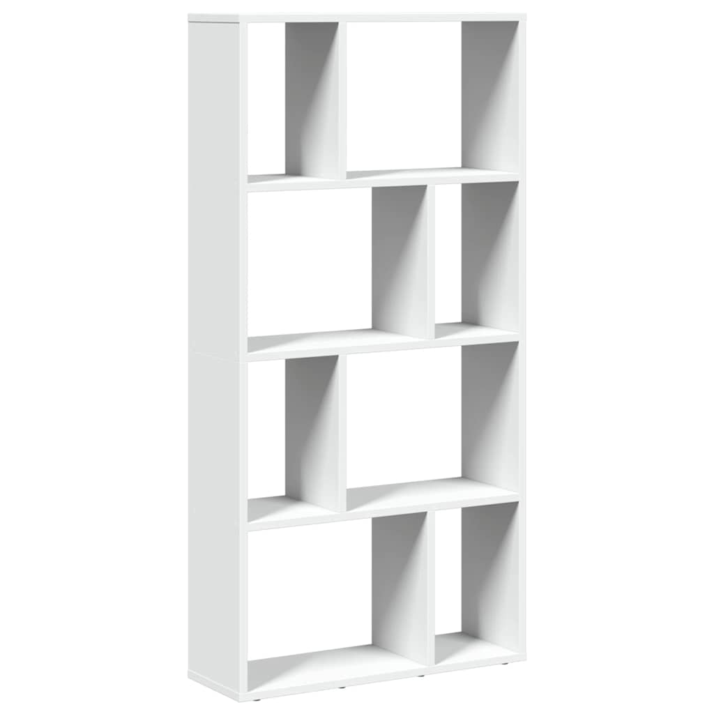 vidaXL Bookcase White 60x20x120,5 cm Engineered Wood