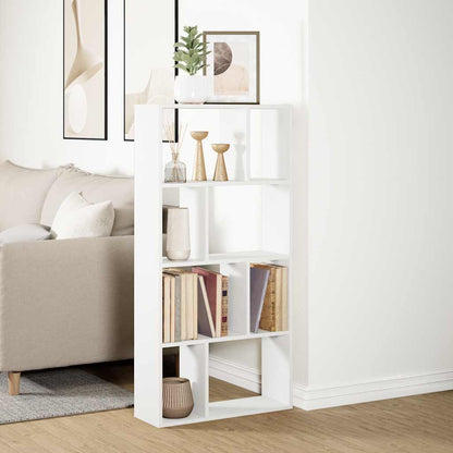 vidaXL Bookcase White 60x20x120,5 cm Engineered Wood