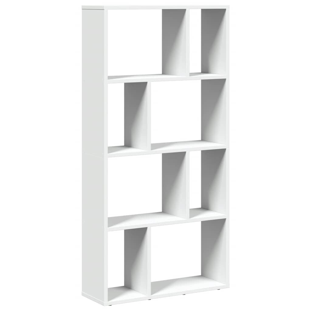 vidaXL Bookcase White 60x20x120,5 cm Engineered Wood