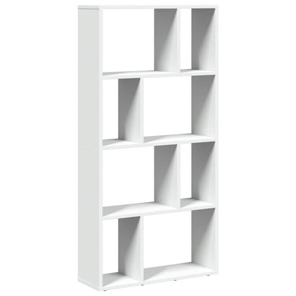 vidaXL Bookcase White 60x20x120,5 cm Engineered Wood