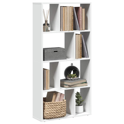 vidaXL Bookcase White 60x20x120,5 cm Engineered Wood