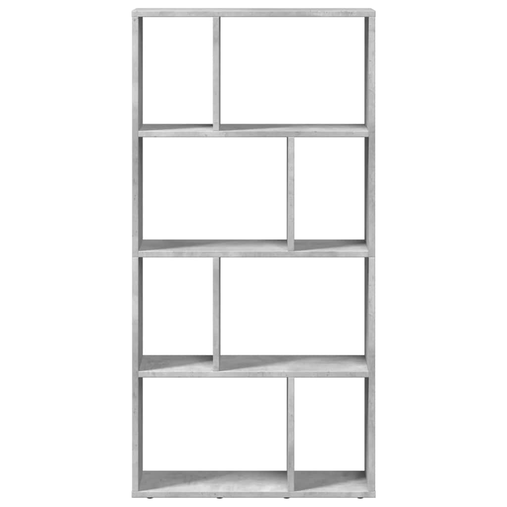 vidaXL Bookcase Concrete Grey 60x20x120,5 cm Engineered Wood
