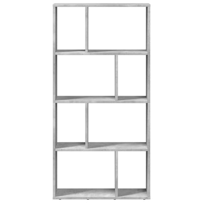 vidaXL Bookcase Concrete Grey 60x20x120,5 cm Engineered Wood