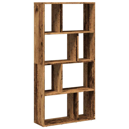 vidaXL Bookcase Old Wood 60x20x120,5 cm Engineered Wood