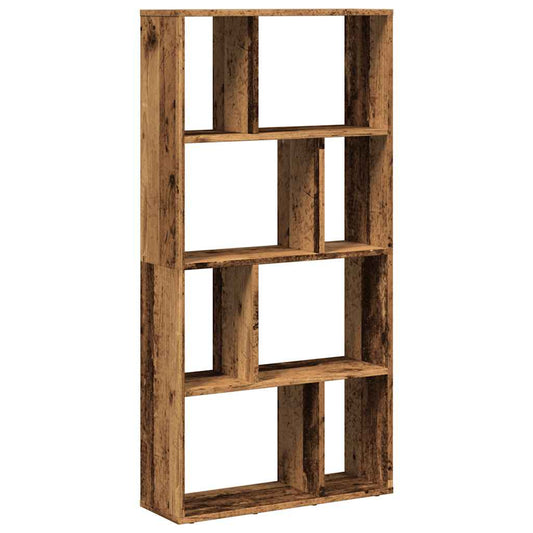 vidaXL Bookcase Old Wood 60x20x120,5 cm Engineered Wood