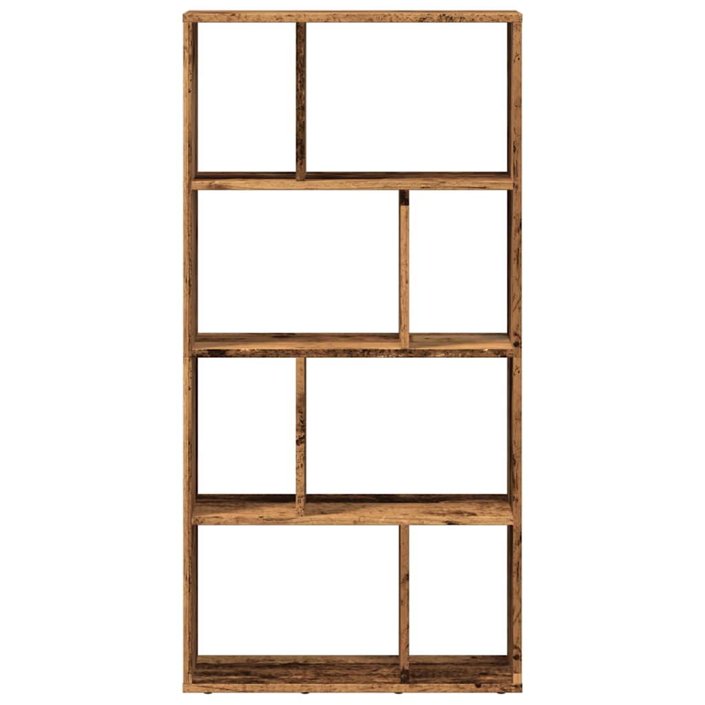 vidaXL Bookcase Old Wood 60x20x120,5 cm Engineered Wood