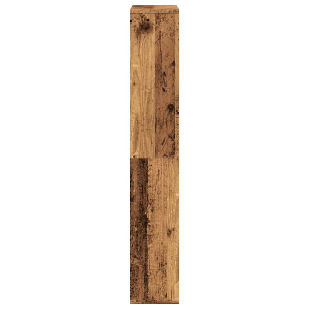 vidaXL Bookcase Old Wood 60x20x120,5 cm Engineered Wood