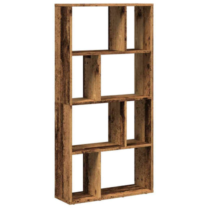 vidaXL Bookcase Old Wood 60x20x120,5 cm Engineered Wood