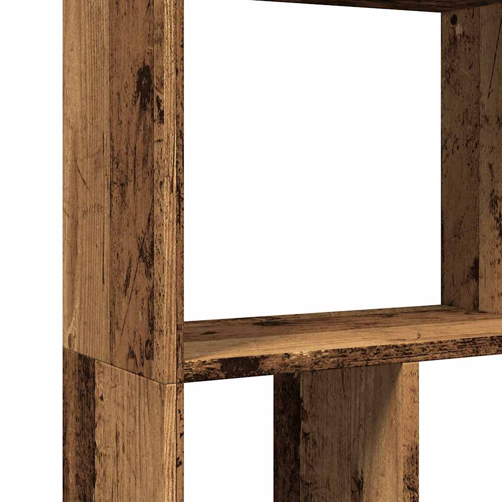vidaXL Bookcase Old Wood 60x20x120,5 cm Engineered Wood