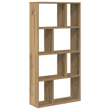 vidaXL Bookcase Artisian Oak 60x20x120,5 cm Engineered Wood