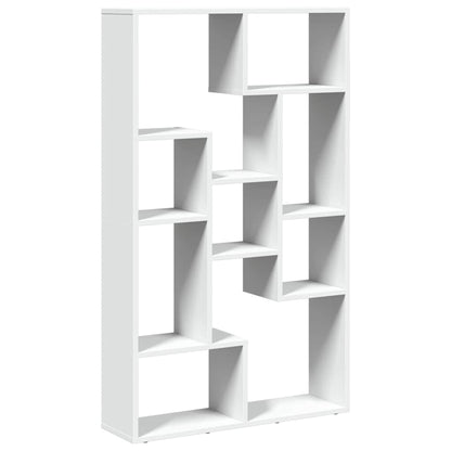 vidaXL Bookcase White 72x20x120,5 cm Engineered Wood