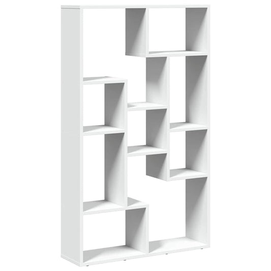 vidaXL Bookcase White 72x20x120,5 cm Engineered Wood