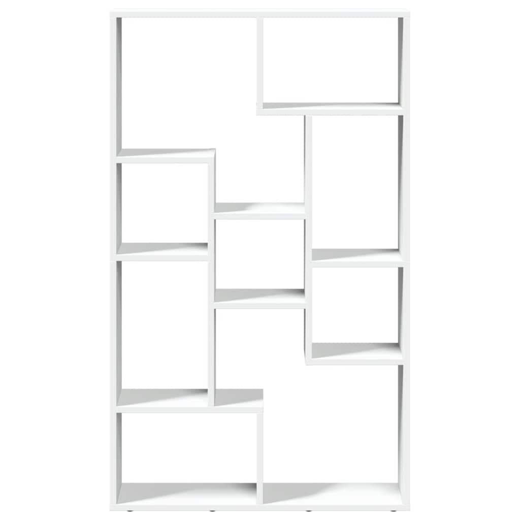 vidaXL Bookcase White 72x20x120,5 cm Engineered Wood