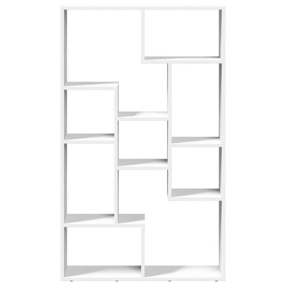vidaXL Bookcase White 72x20x120,5 cm Engineered Wood