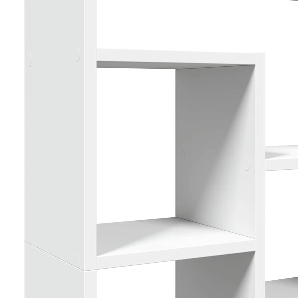 vidaXL Bookcase White 72x20x120,5 cm Engineered Wood