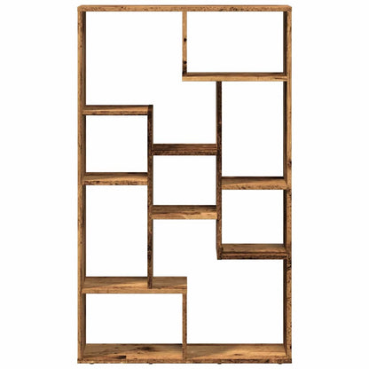 vidaXL Bookcase Old Wood 72x20x120,5 cm Engineered Wood