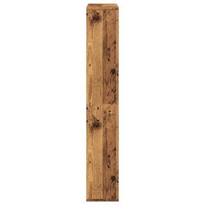 vidaXL Bookcase Old Wood 72x20x120,5 cm Engineered Wood